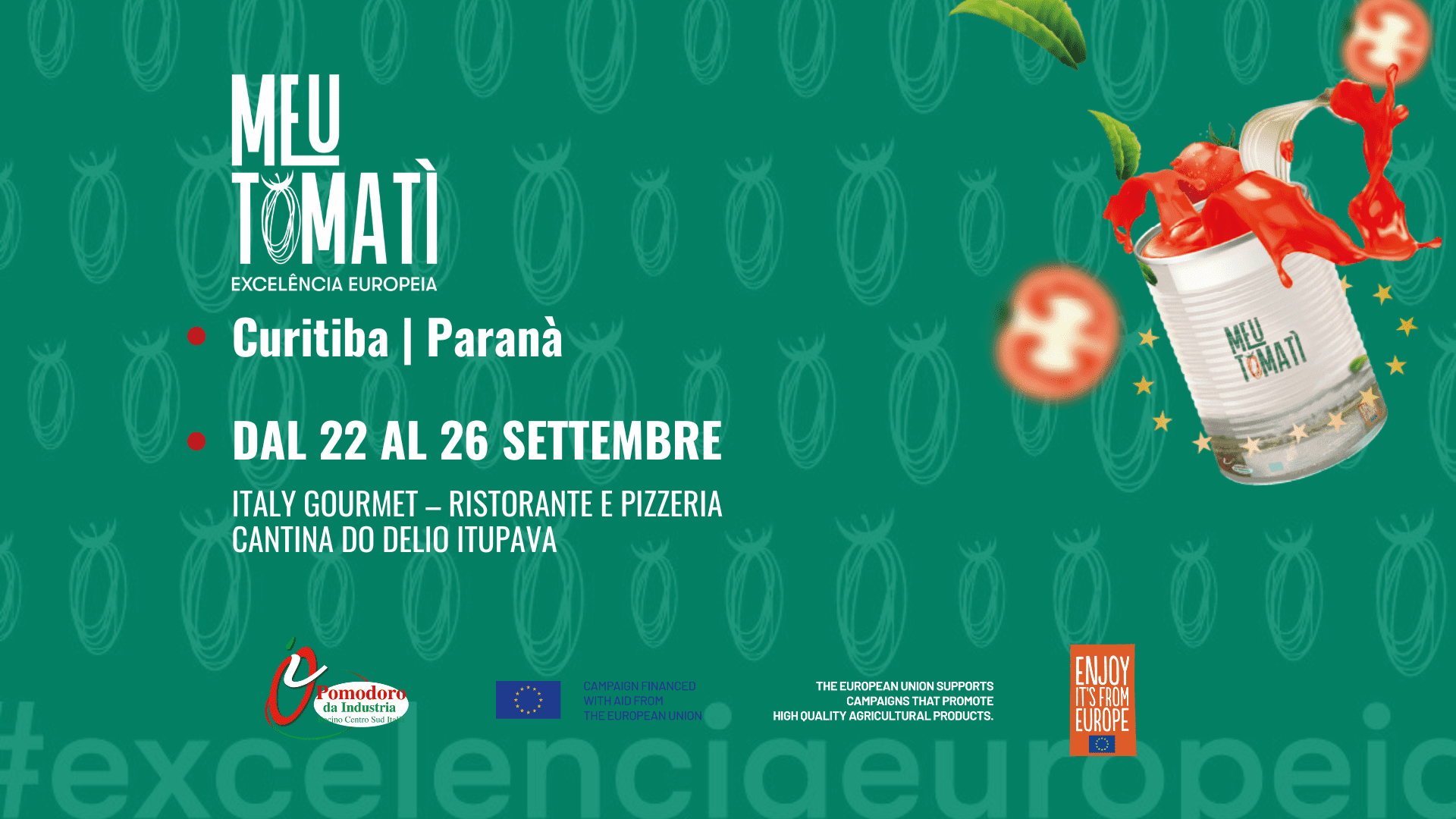 Meu Tomatì porta il pomodoro italiano a Curitiba: al via le Settimane nei Ristoranti