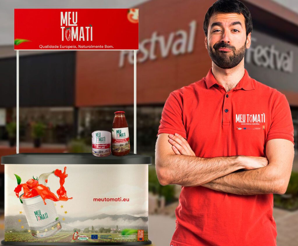 Degustação Do Meu Tomati Em Supermercados